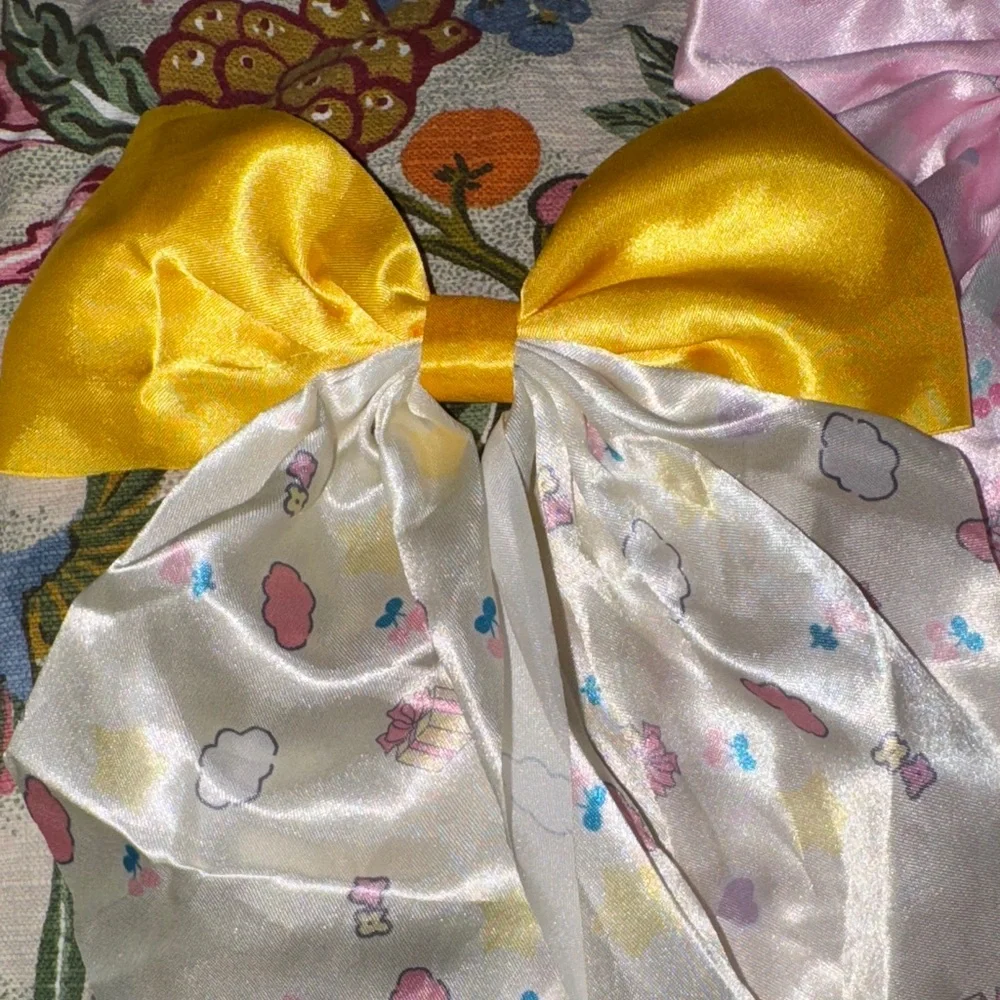 Cute Pastel Hair Bows with Sanrio‎ and Friends prints